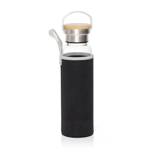 FLOHA — Hans Larsen Borosilicate Glass Bottle with Neo Sleeve — corporate gift Dubai