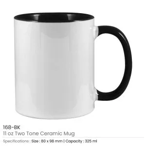Two Tone Ceramic Mugs — corporate gift Dubai