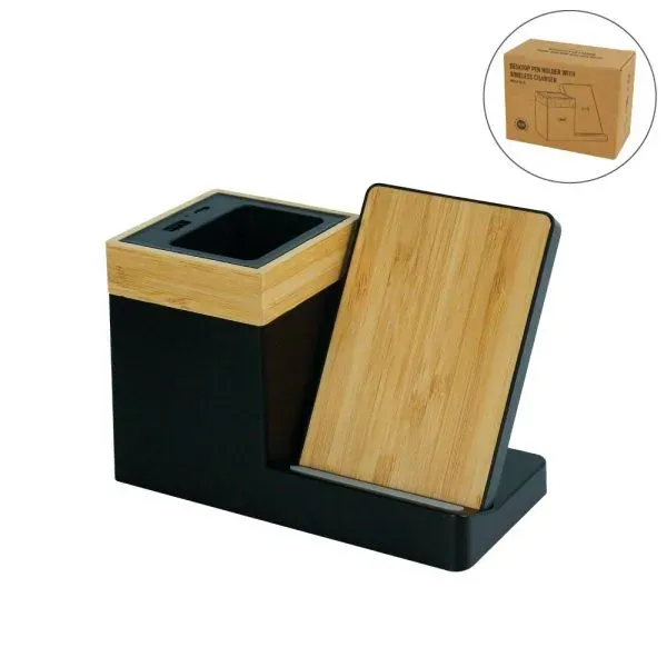 Pen Holder and Wireless Charger — corporate gift Dubai