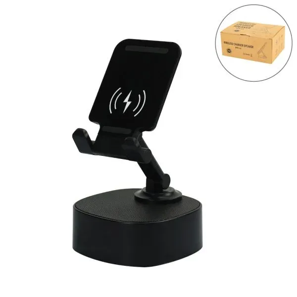 Wireless Charger with BT Speaker — corporate gift Dubai