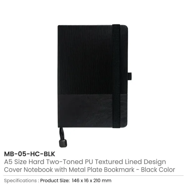 Hard Cover PU Notebooks — corporate gift Dubai
