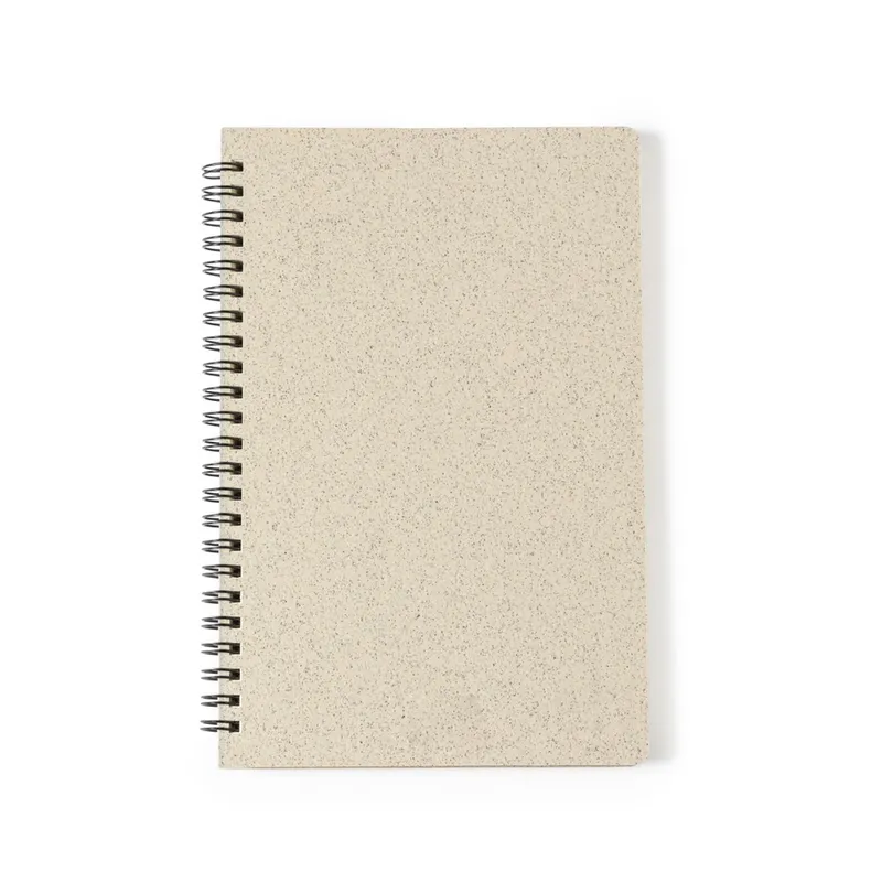 Wheat Straw Notebook With Pen Holder — corporate gift Dubai