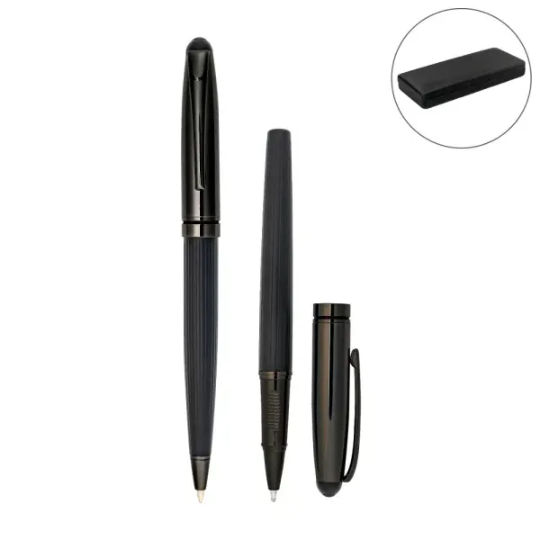 Black Metal Pen Set — corporate gift Dubai