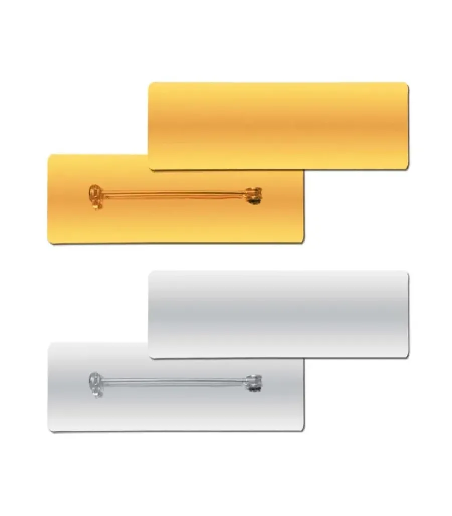 Printed Metal Name Badges — corporate gift Dubai