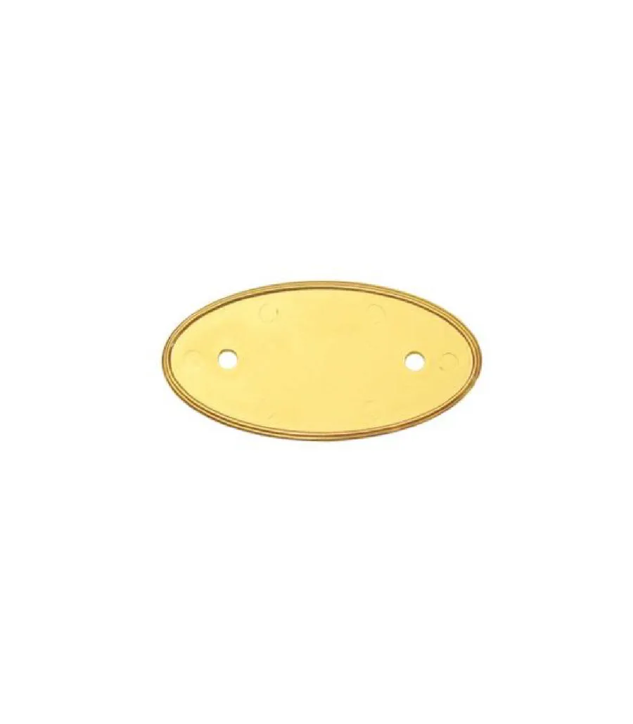 PVC Injected Oval Name Badge — corporate gift Dubai