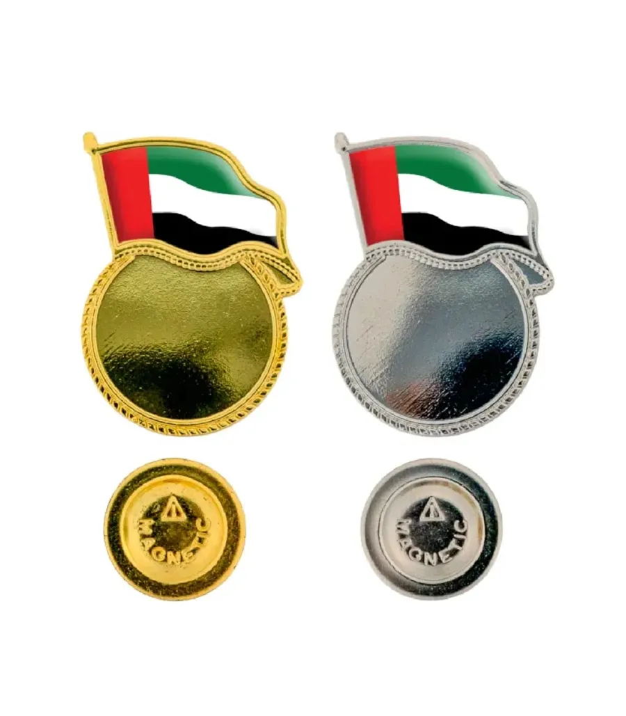 UAE Flag Badges — corporate gift Dubai
