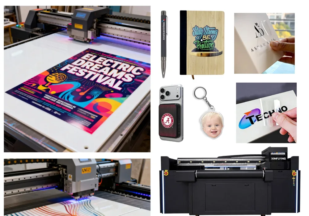 Flatbed UV Printing — Yenkey Dubai